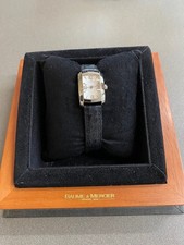 Baume & Mercier Hampton Milleis Mini Edelstahl Damen-Armbanduhr Quarz
