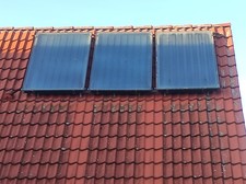 Solarthermieanlage gebraucht. Sieger Solaranlage komplett mit Warmwasserspeicher