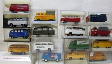 Brekina 1:87 Konvolut VW Bulli T1 + T2 - guter Zustand