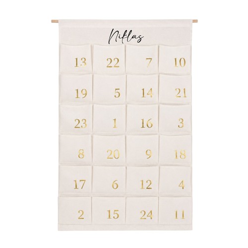 Adventskalender stoff groß - stoff,