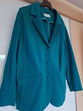 Rita Pfeffinger Blazer, smaragdgrün, Größe 48