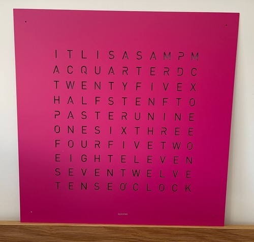 Qlocktwo earth 45cm - earth,