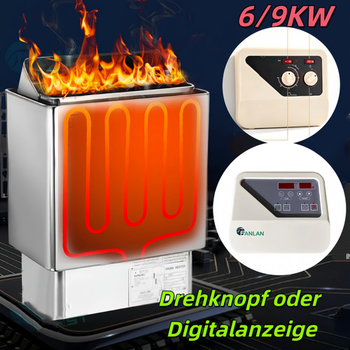 Saunaofen mit externe - 6/9,