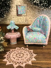 pinkrosemh Sessel Möbel Lampe