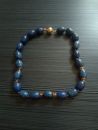 Collier lapislazuli 145 - collier,
