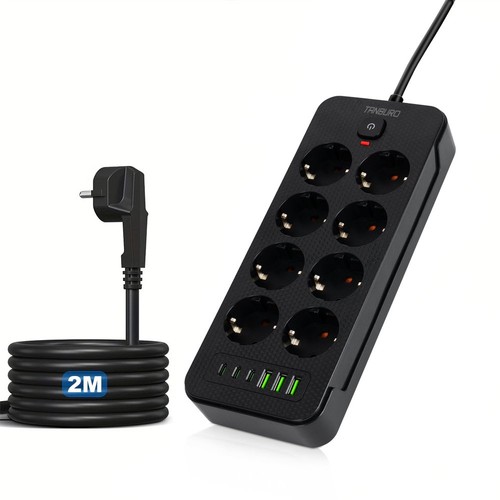 Steckdosenleiste fach usb - 6,