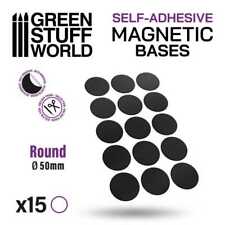 Magnetfolie Magnetbases Rund Tabletop 25/28/32/40/50/60mm Green Stuff World