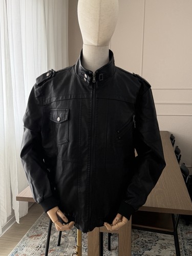 Herren lederjacke 3xl schwarz - lederjacke,