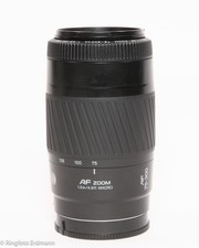 Minolta AF 75-300 mm F/4.5-5.6 Objektiv, schwarz, gebraucht, Fachhandel