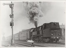 Foto, DDR, Eisenbahn Dampflok