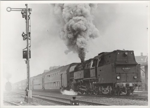 Foto ddr eisenbahn - ddr,, dampflok
