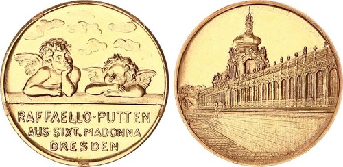 Dresden goldmedaille ohne jahr - dresden,