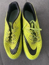 Nike Hypervenom Kunstrasenschuhe, Größe 42,5 in gelb, gebraucht