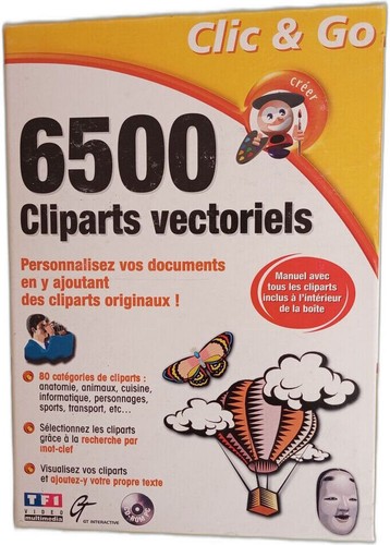 6500 vektor cliparts guter - vektor, |