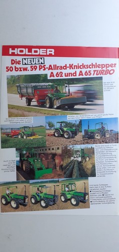 Holder allrad knickschlepper - holder:, allrad-knickschlepper
