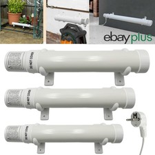 Elektrische Heizung Gewächshausheizung mit Thermostat Wintergarten Badezimmer DE