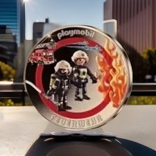 Playmobil Sammelmünze Silber