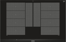 Siemens EX875LYC1E iQ700 Induktionskochfeld 80 cm schwarz mit Rahmen aufliegend