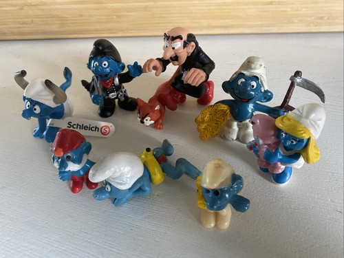 Schlümpfe figuren konvolut - figuren,