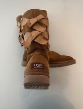 Original UGG Boot mit Schleifen Größe 38 Chestnut
