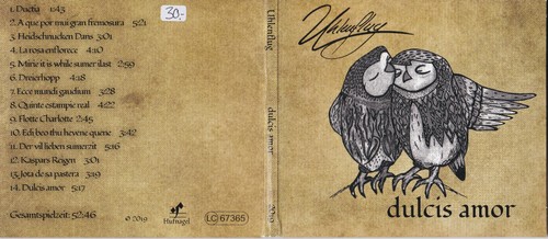 Uhlenflug dulcis amor cd - uhlenflug,