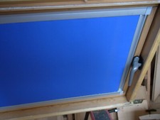 Dachfensterrollo Innen blau für Roto 6/11