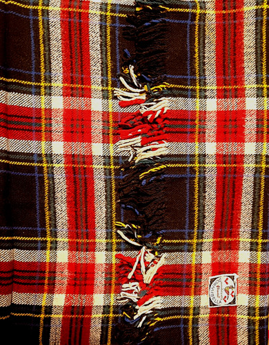 Plaid mit fransen - plaid,