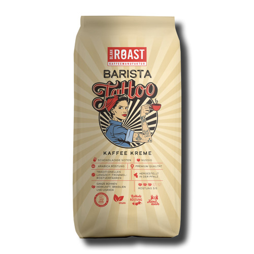 Barista tattoo kaffee 1000 - -,