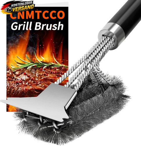 Grillbürste edelstahl 1 - grillbürste,