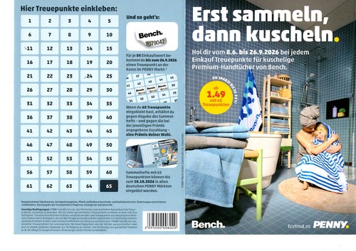 Treuepunkte penny sammeln - penny,