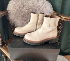 Marc Cain Stiefeletten Creme