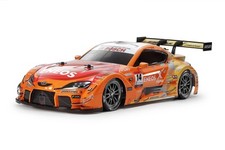 Tamiya GR Supra 1:10 TT-02 Bausatz RC Modellauto 4WD mit Frontrammer