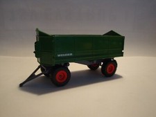 Siku Farmer 2872 / 2967 Welger Zweiseitenkipper in Fendt farbe  - 1/32