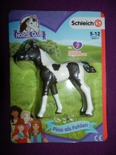 schleich horse club pino als fohlen nr 7 83011 unbespielt  sammler pferd ostern