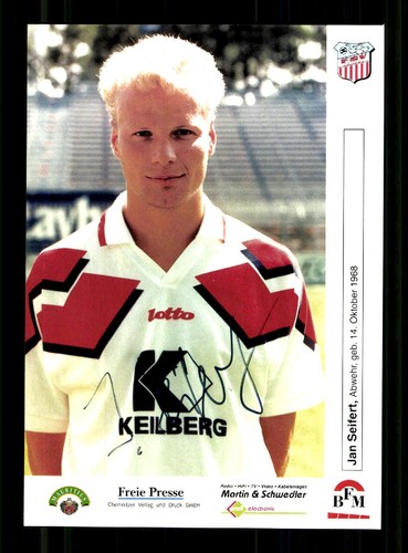 Jan seifert autogrammkarte fsv - jan,