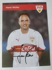 Autogramm Hansi Müller Fußball Vize-WM 1982 VfB Stuttgart 