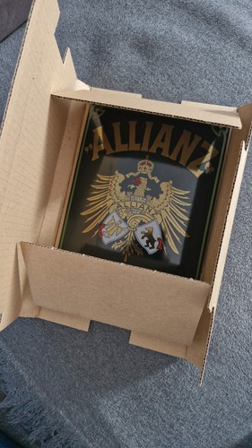 Allianz emaille werbeschild - emaille,