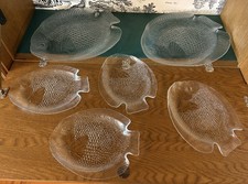 Fischservice aus Glas - 2