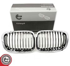 2x Chrom Frontziergitter links