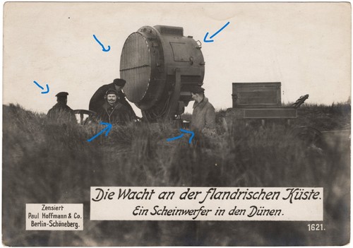 Scheinwerfer flandern dünen - flandern,