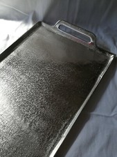 Großes Deko Tablett Alu