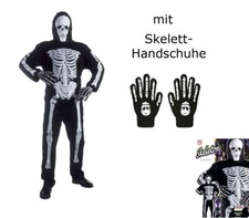 Kinderkostüm skelett anzug - skelett,,