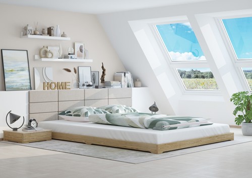 Loftbett futon extra - futon, niedriges