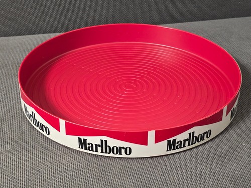 Marlboro werbe tablett - marlboro, werbe-tablett
