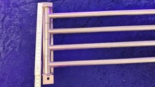 Handtuchhalter Edelstahl vierarmig Bad mit 180° Schwenkbar Handtuchstange selten