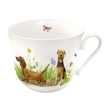 Tasse, Porzellantasse HUNDE