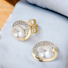 Ohrstecker 585 Gold Gelbgold 2