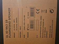 Teufel Ultima 40 MK 3 HiFi-Standlautsprecher, Schwarz, 1Paar