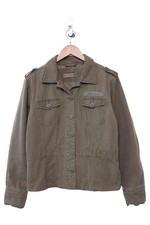 SOCCX Leichte Jacke Damen 44/XXL Braun Casual Military Urban