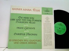 Oskar Werner, Rainer Maria Rilke  Die Weise Von Liebe Und Tod Des Cornets Chris